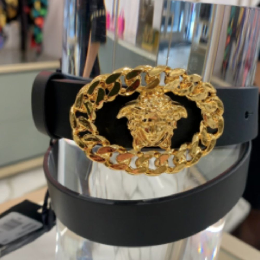 Gold Versace Belt